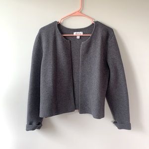 Elle Ribbed Cardigan Sweater